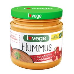 HUMMUS Z POMIDORAMI LOVEGE W SŁOIKU