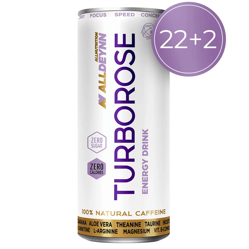 ALLDEYNN 22+2 GRATIS TURBOROSE Energy Drink 330ML