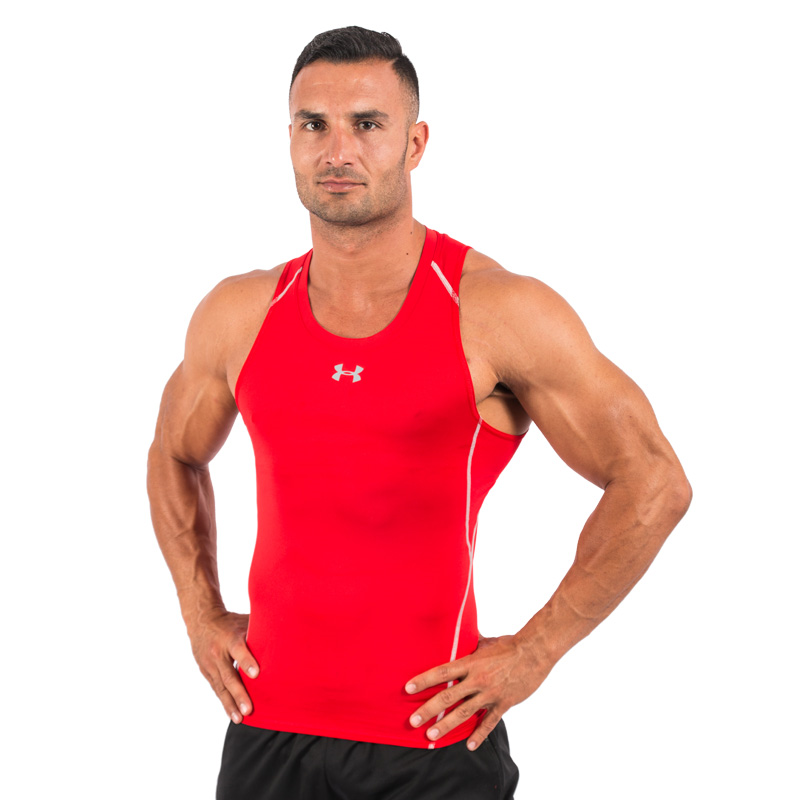 Under Armour Armour HG Comp Tank Red