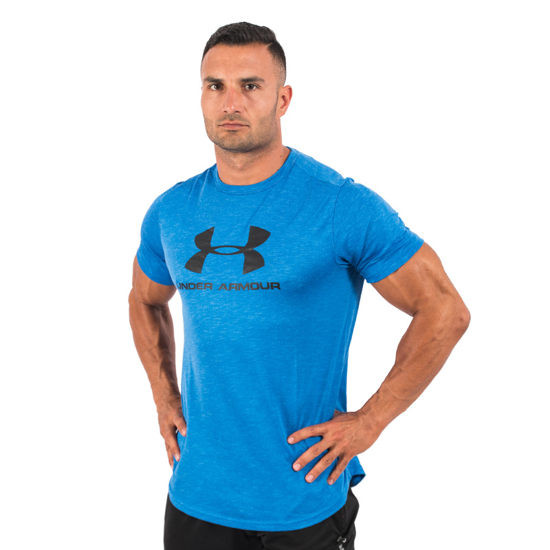 Under Armour Sportstyle Branded Tee Light Blue