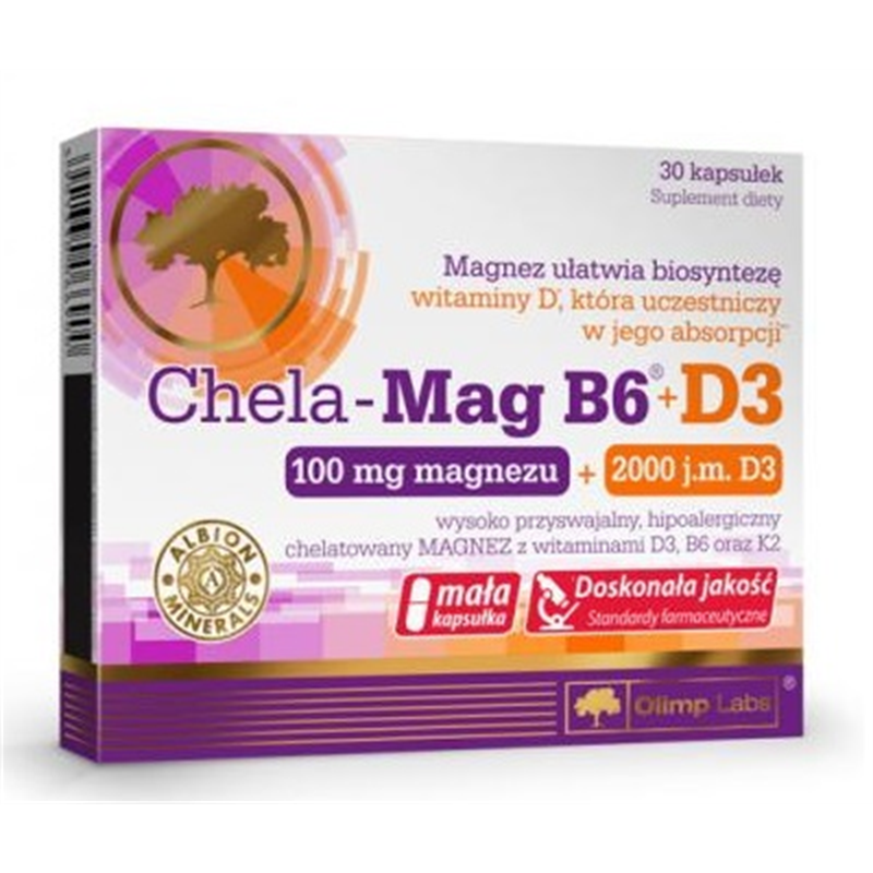 Olimp Chela-Mag B6 + D3