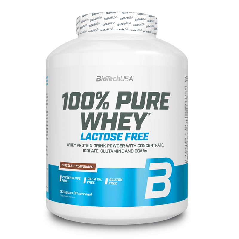 BioTechUSA 100% Pure Whey Lactose Free