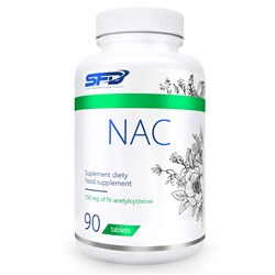 NAC 90 tabletek - SFD NUTRITION • 27 zł • NAJTANIEJ • Sklep SFD