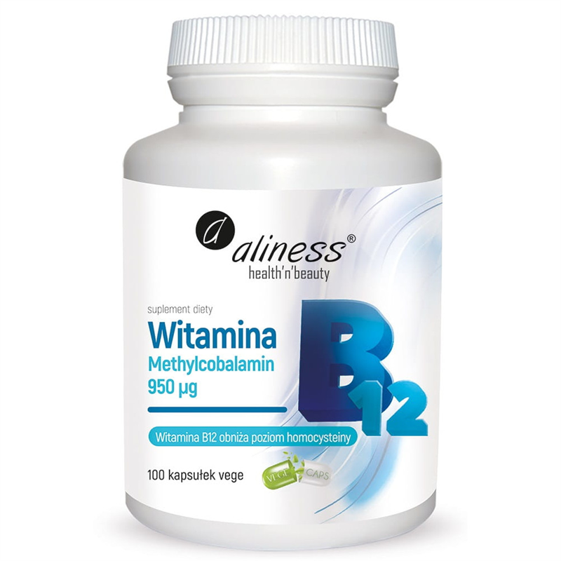 Aliness Witamina B12 Methylcobalamin 950mcg Vege