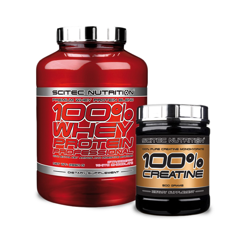 Scitec nutrition 100% Whey Protein Professional + Creatine