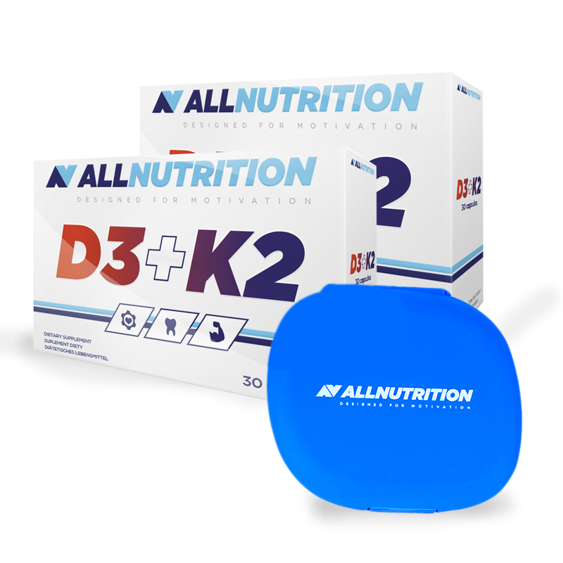 ALLNUTRITION 2x D3 + K2 + Pillbox