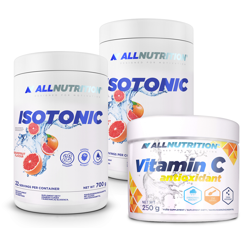 ALLNUTRITION 2x Isotonic 700g + Vitamin C 250g GRATIS
