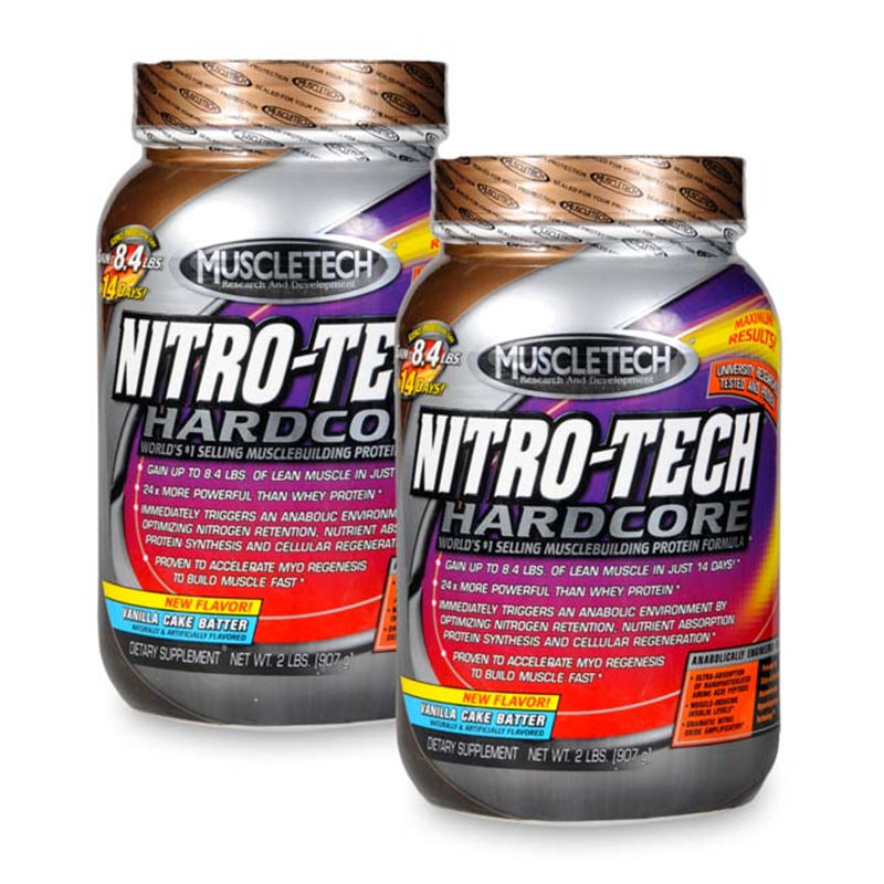 Muscletech 2x Nitro Tech HardCore