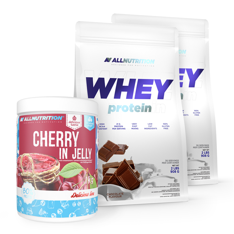 ALLNUTRITION 2x Whey Protein + Cherry In Jelly