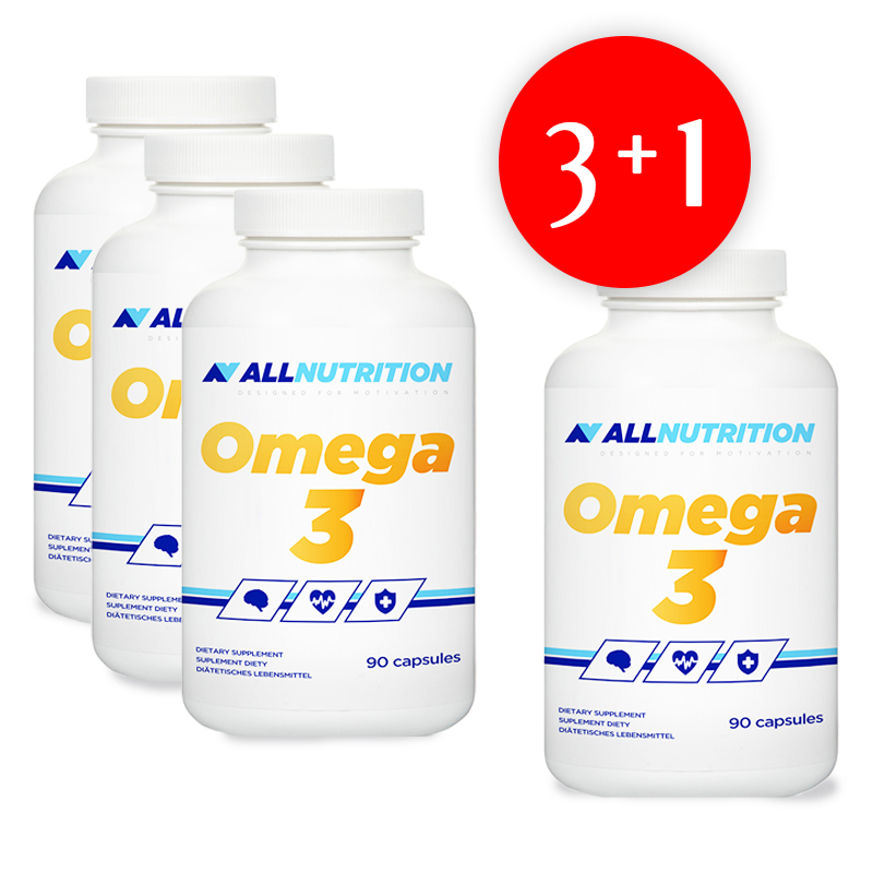 ALLNUTRITION 3x Omega 3 + Omega 3