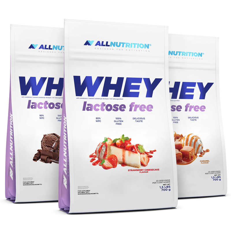 ALLNUTRITION 3x Whey Lactose Free 700g