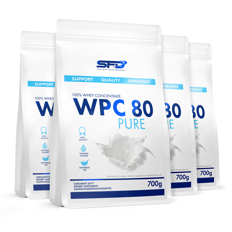 SFD NUTRITION 4x WPC 80 Pure Protein
