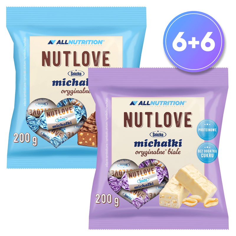 ALLNUTRITION 6 + 6 NUTLOVE Michałki 200g