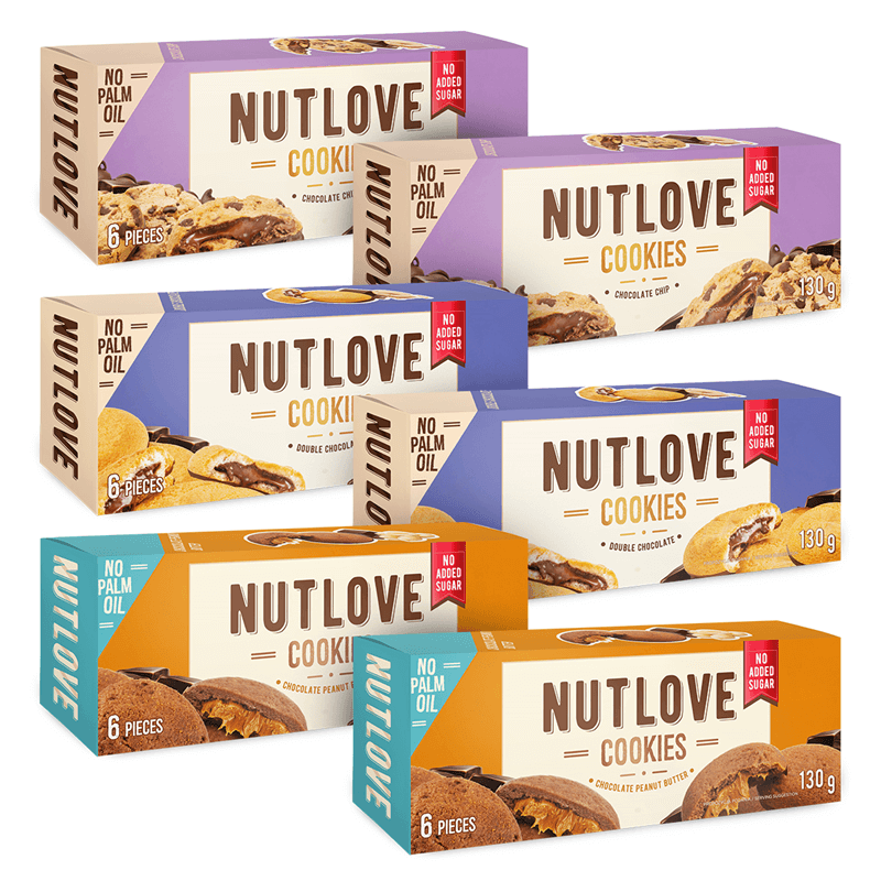 ALLNUTRITION 6 x NUTLOVE Cookies