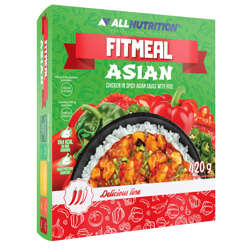 ALLNUTRITION 6x Fitmeal Asian 420g