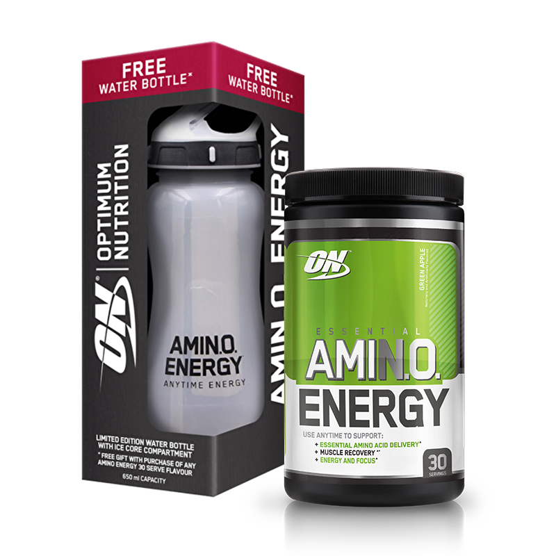 Optimum Nutrition Amino Energy + Water Bottle