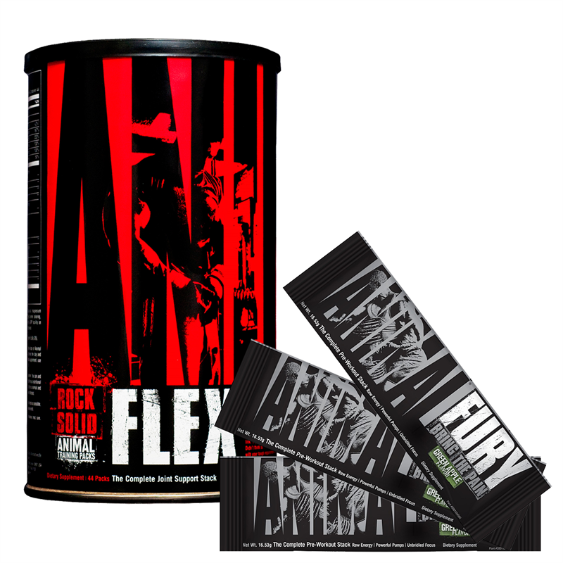 Universal Nutrition Animal Flex + 3x Animal Fury