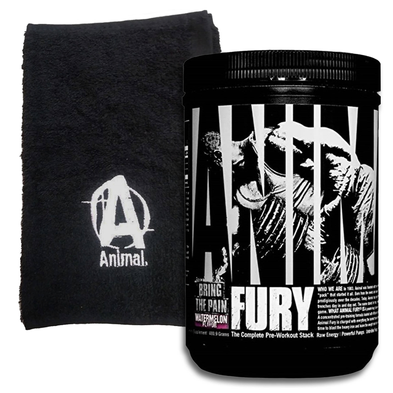 Universal Nutrition Animal Fury 480g + Ręcznik