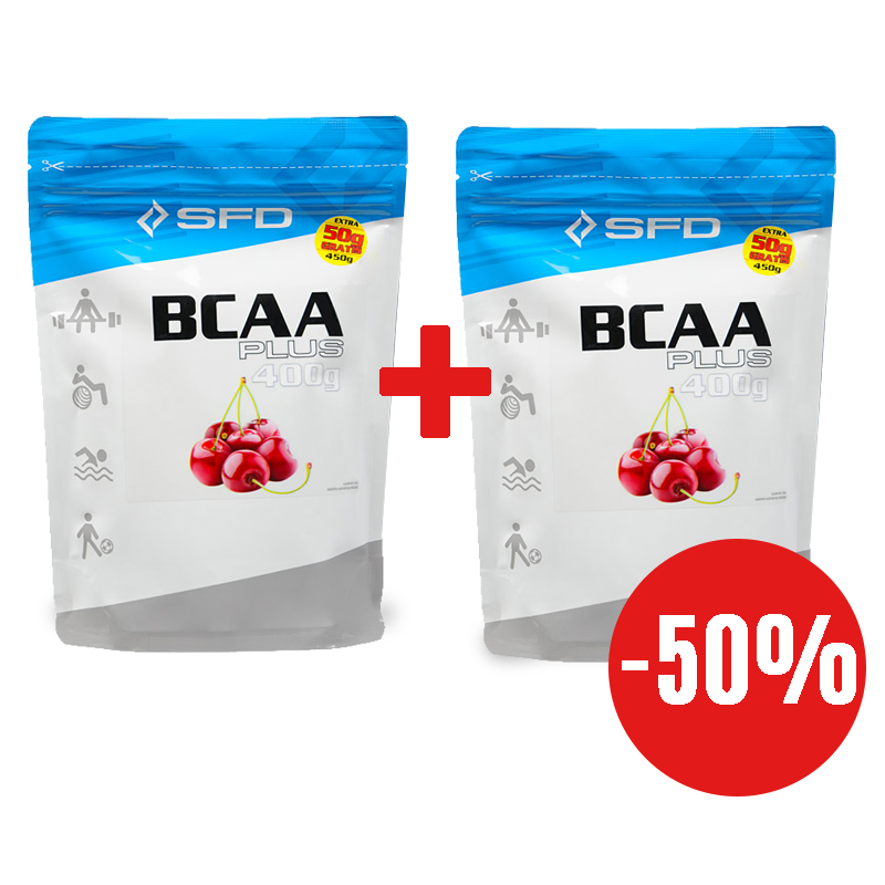 SFD NUTRITION BCAA PLUS + BCAA PLUS -50%
