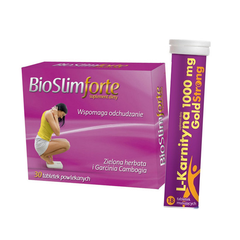 Starpharma BioSlim Forte + L-Karnityna GoldStrong 1000 mg