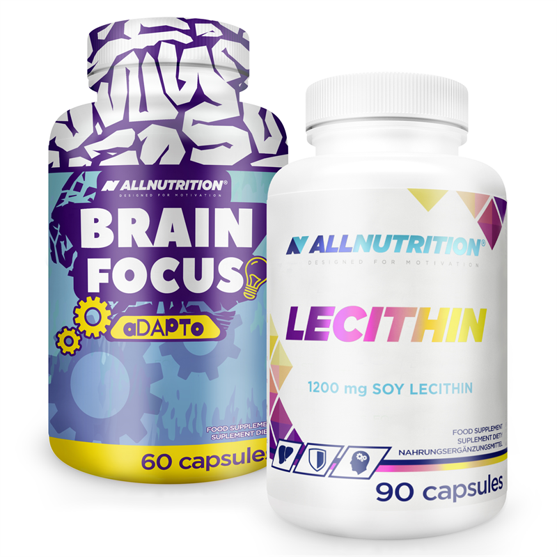 ALLNUTRITION Brain Focus 60caps + Lecithin 90caps