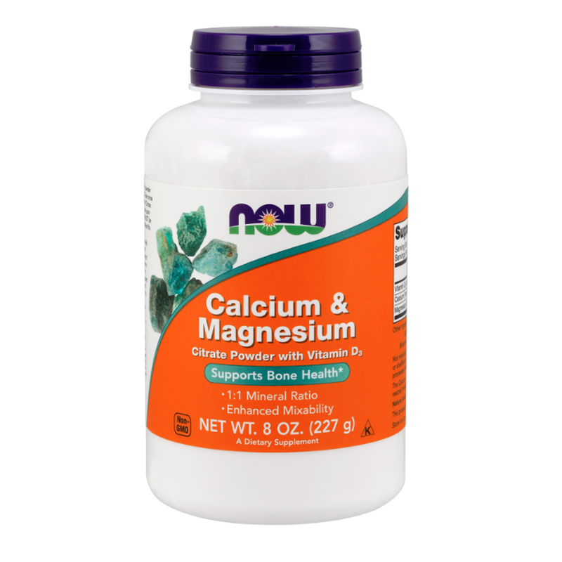 Now Calcium Magnesium Cirate Powder