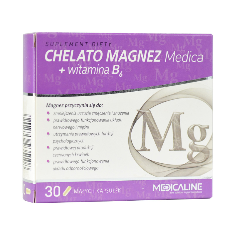 Medicaline Chelato Magnez + Wit. B6