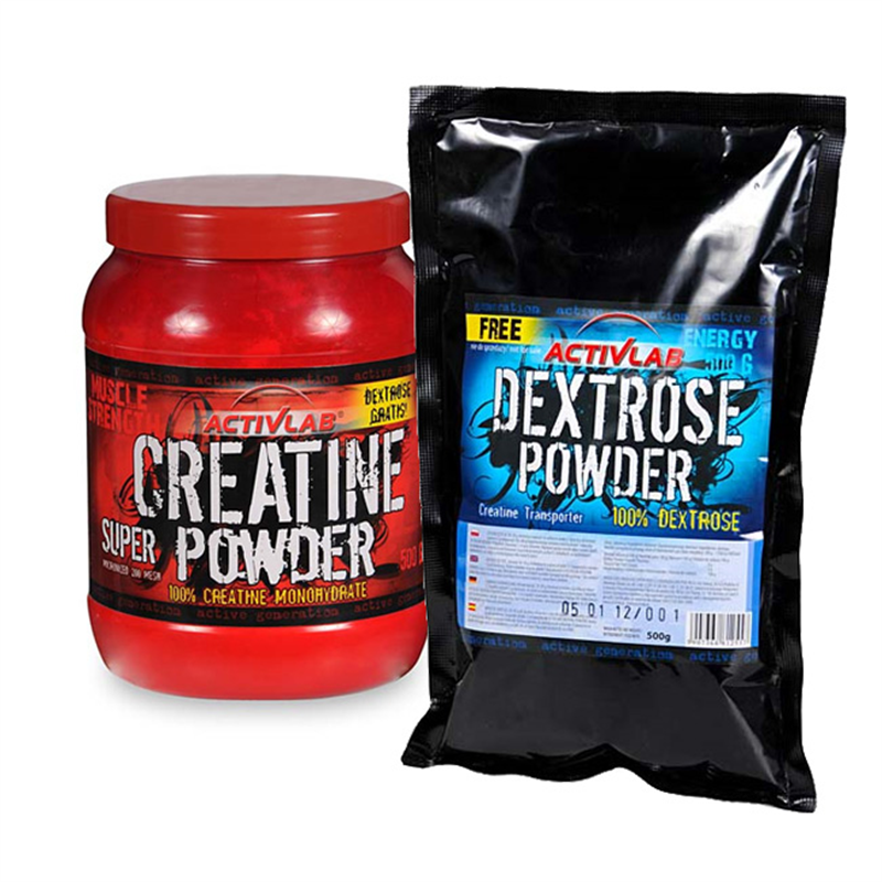 ActivLab Creatine Powder 500 g + Dextroze 500 g