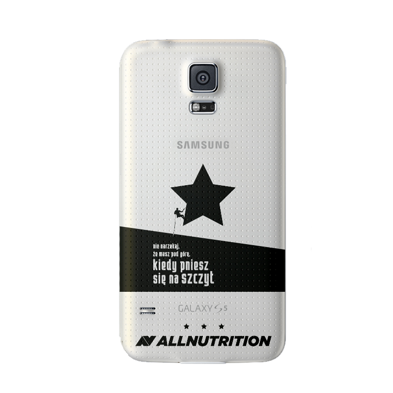 ALLNUTRITION Etui Crystal Case Nie narzekaj Samsung Galaxy S5 i9600