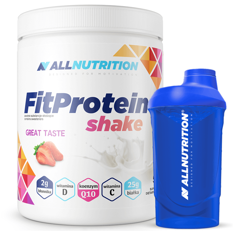 ALLNUTRITION FITPROTEIN SHAKE 500G + SHAKER