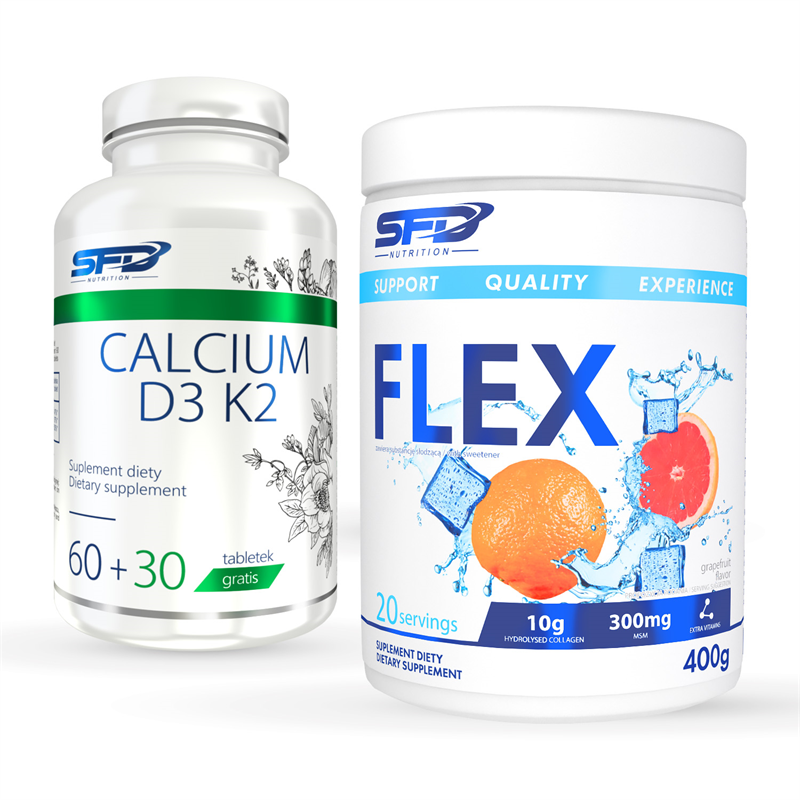 SFD NUTRITION Flex 400g + Calcium D3 K2 90tab
