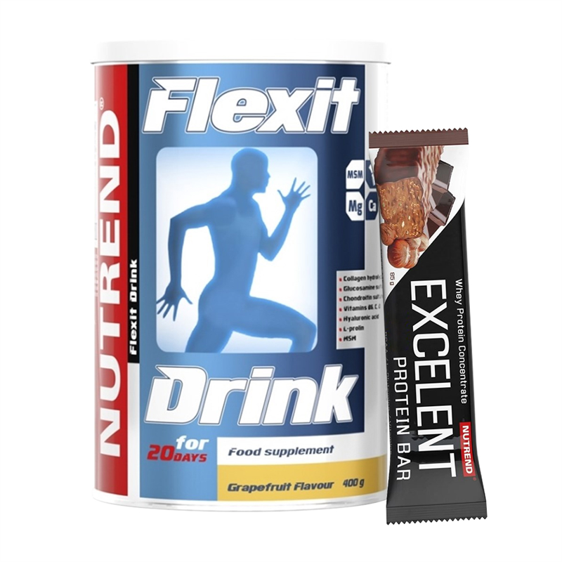 Nutrend Flexit Drink + Excelent Protein Bar