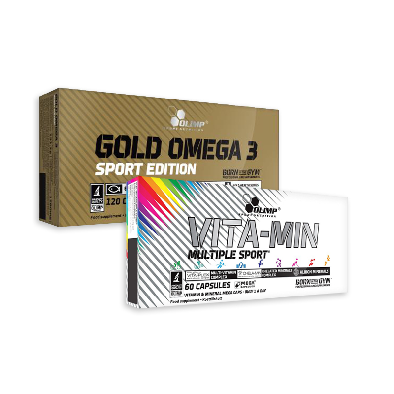 Olimp Gold Omega 3 Sport + Vita-Min Multiple