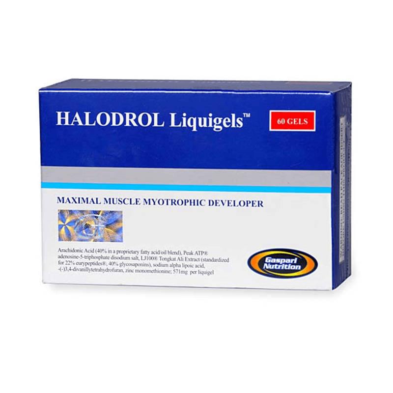 Gaspari Nutrition Halodrol Liquigels