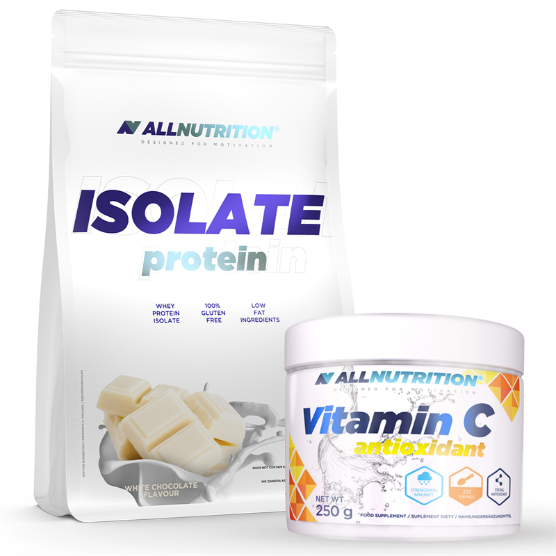 ALLNUTRITION Isolate Protein 908g + Vitamin C 250g Gratis