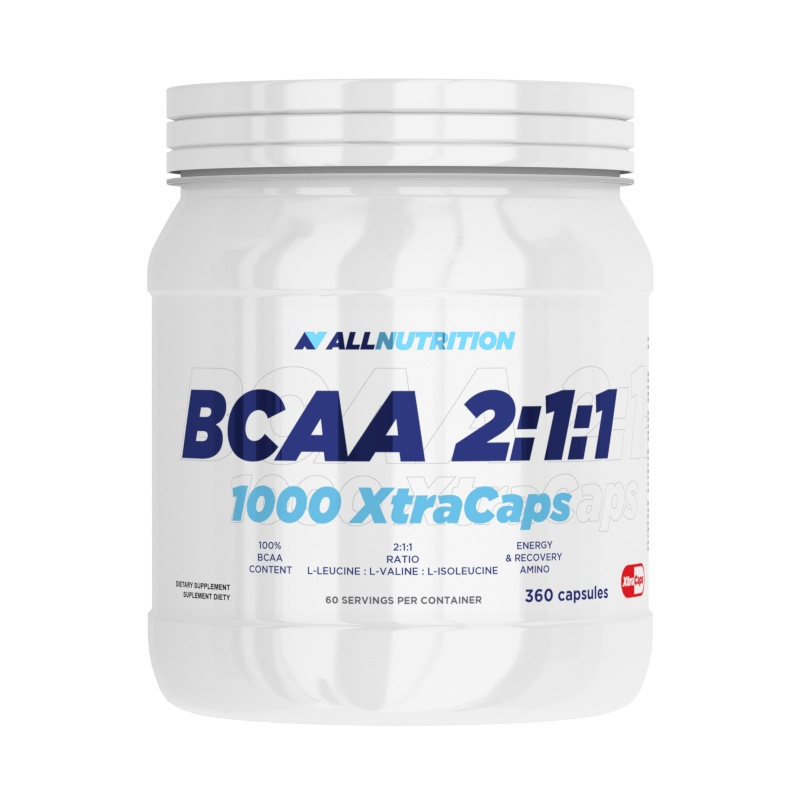 WYPRZEDAŻ KD-Allnutrition BCAA 2:1:1 1000 XtraCaps - 07.2018