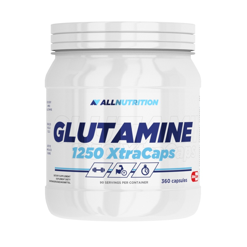 WYPRZEDAŻ KD-Allnutrition Glutamine 1250 XtraCaps - 12.2017