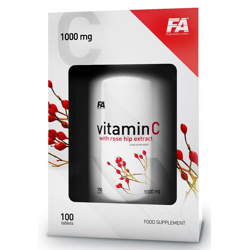 Fitness Authority KD-FA Vitamin C with rose hip extract - 01.2017