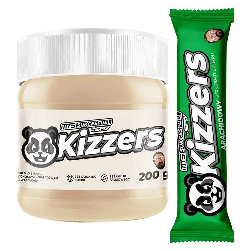 SFD NUTRITION KIZZERS Krem 200g + Baton Kizzers GRATIS