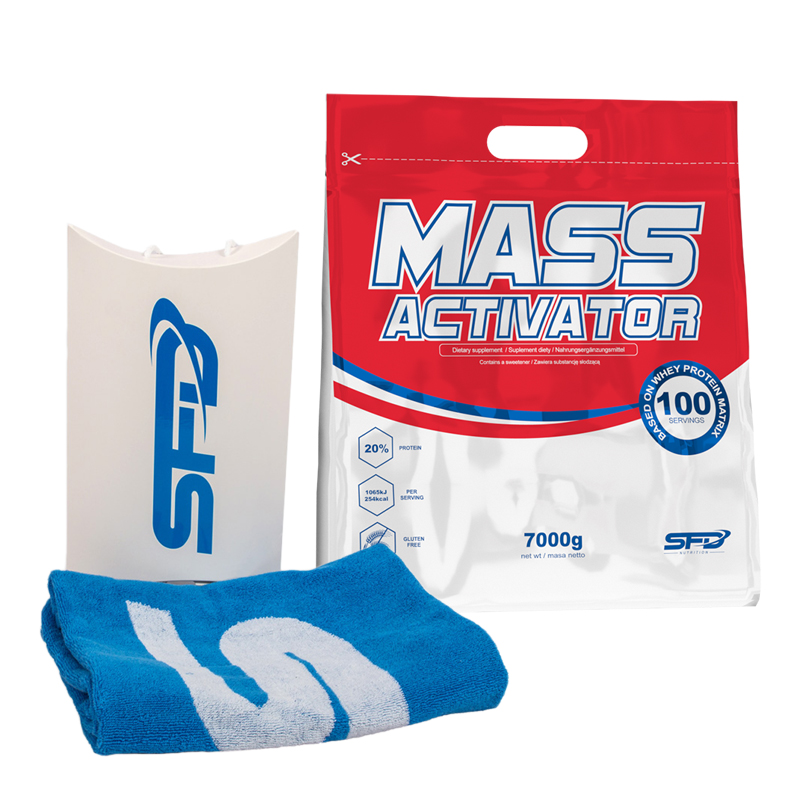 SFD NUTRITION Mass Activator + Ręcznik