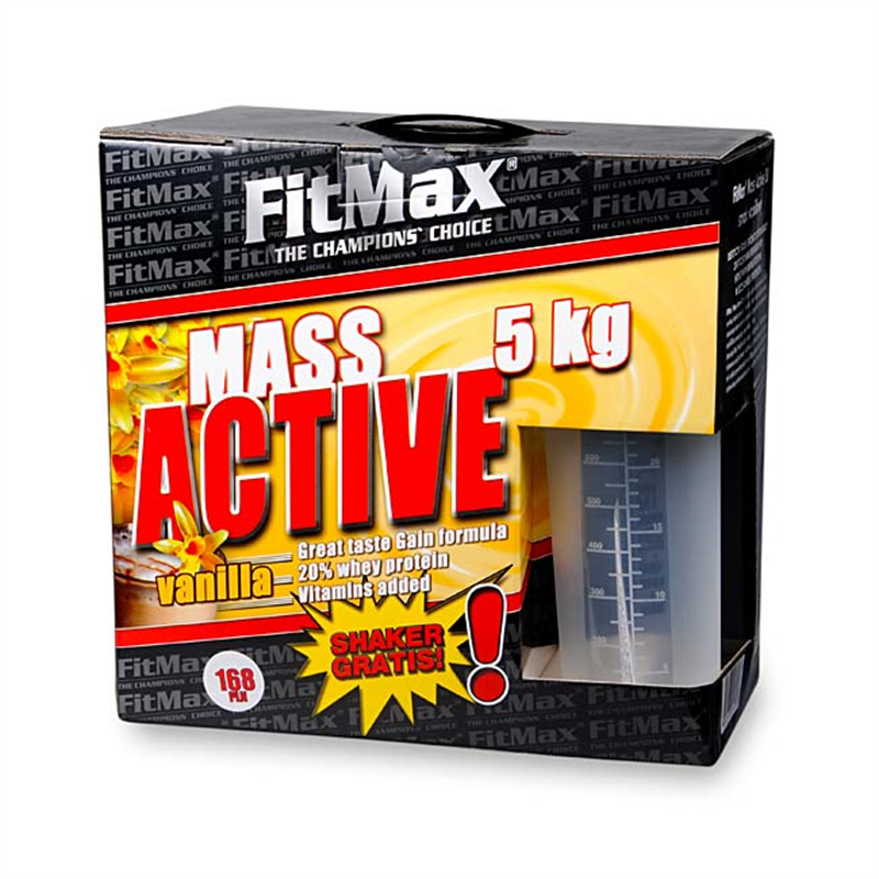 Fitmax Mass Active 20 + Shaker GRATIS