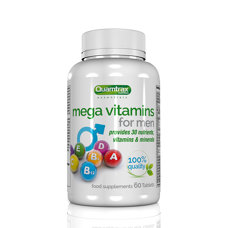 Quamtrax Mega Vitamins for MEN 60tabs