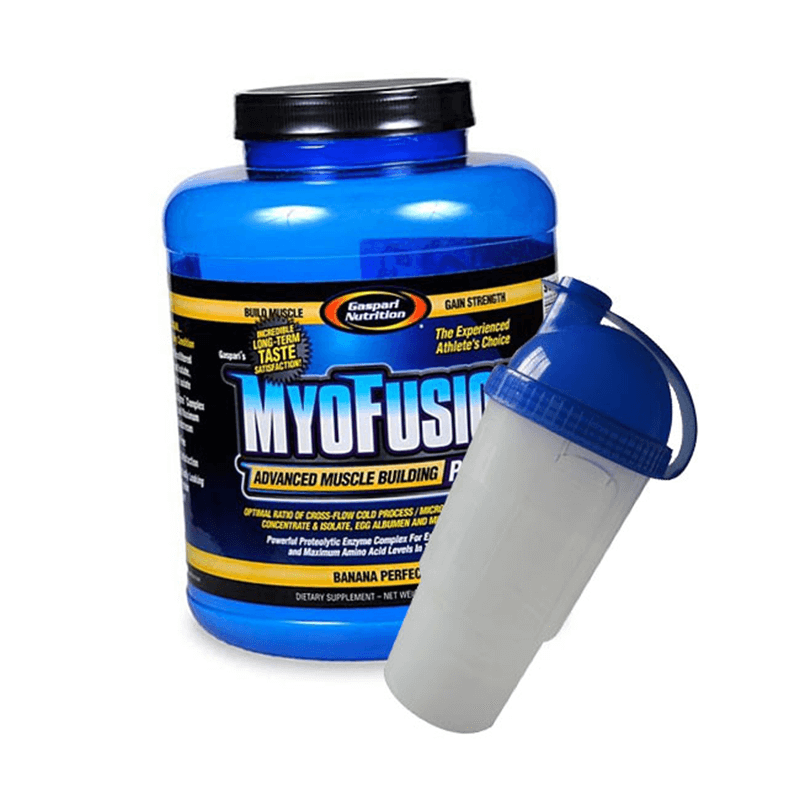 Gaspari Nutrition MyoFusion + Shaker