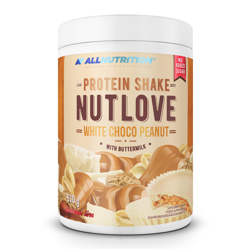 ALLNUTRITION NUTLOVE Protein Shake White Choco Peanut