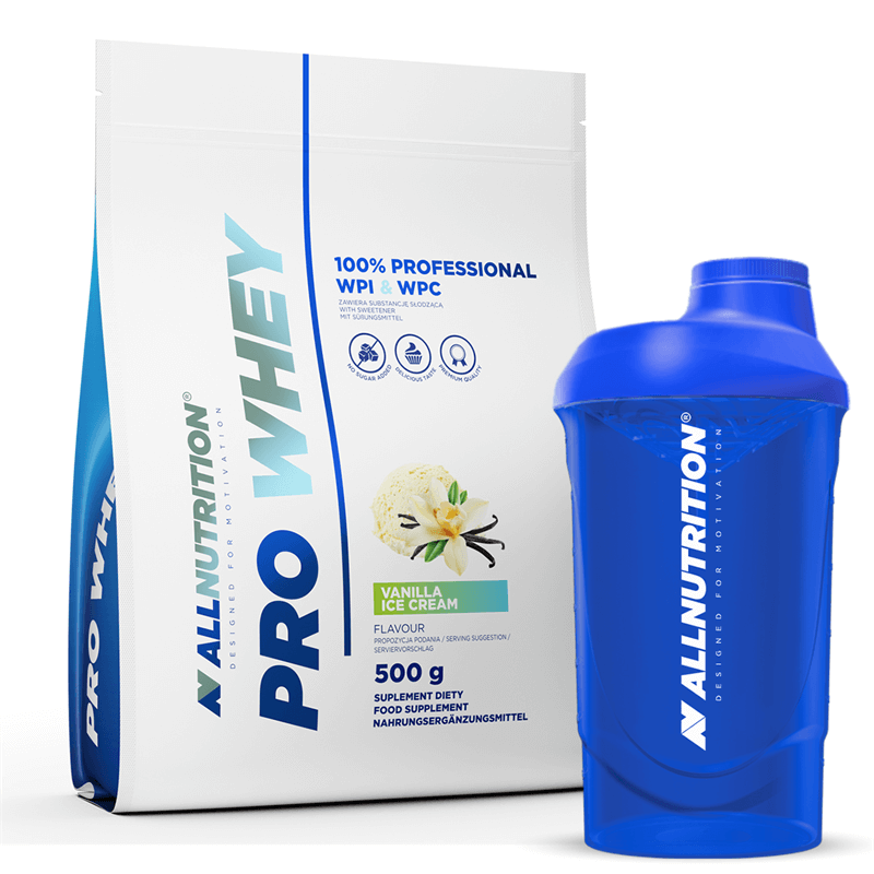 ALLNUTRITION PRO WHEY 500G + SHAKER