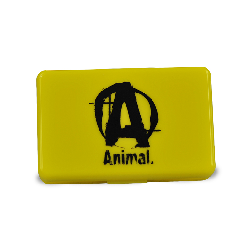 Universal Nutrition Pill Case Yellow Animal DH