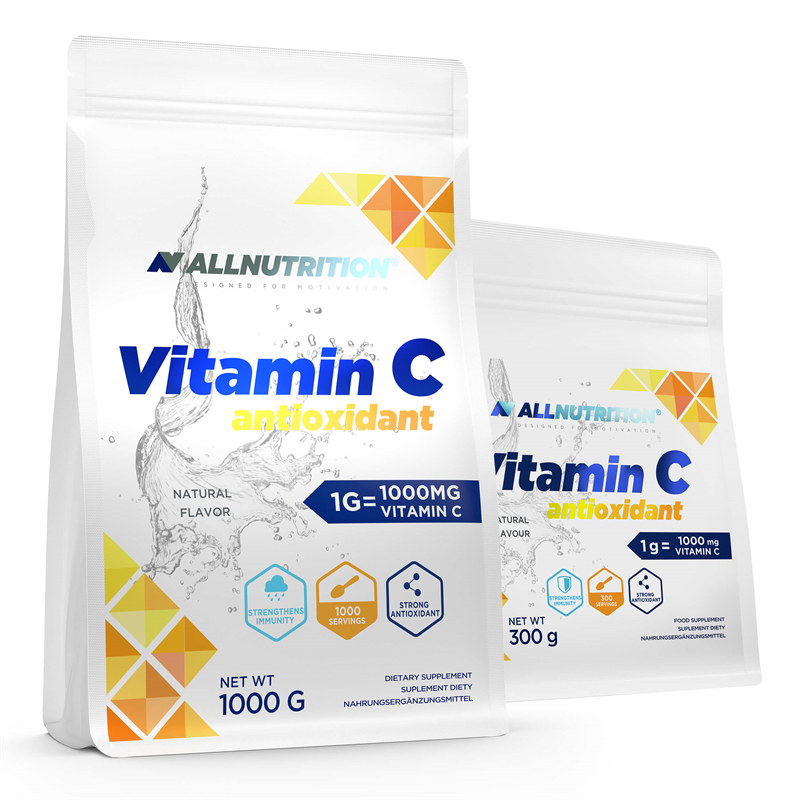 ALLNUTRITION Vitamin C Antioxidant 1000g + Vitamin C 300g GRATIS