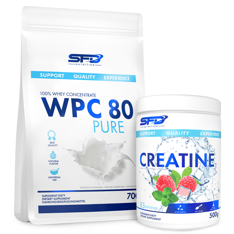 SFD NUTRITION WPC 80 Pure Protein + Creatine