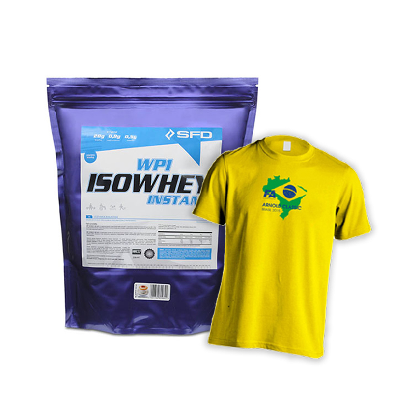 SFD NUTRITION WPI Isowhey Instant + T-shirt Arnold Classic Brazil
