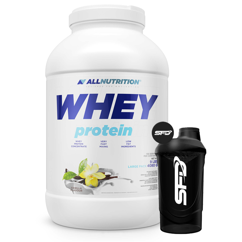 ALLNUTRITION Whey Protein 4080g + Shaker GRATIS